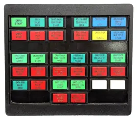 MLS-32 CTC Push Control Panel Switch Board Logic