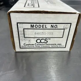 646GZE7-7011 CUSTOM CONTROL SENSORS Pressure Switch Ccs