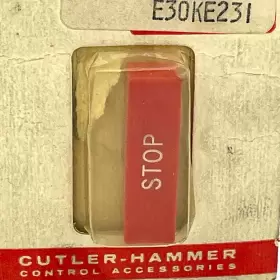 E30KE231 CUTLER-HAMMER Pushbutton Cover Eaton #2