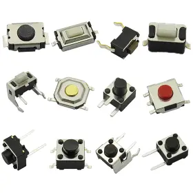 KGB-12 DAFURUI Tactile Push Switch Micro Momentary Tact Assor
