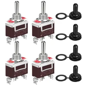 717664070378 DAIERTEK Waterproof Momentary Toggle Switch Spdt