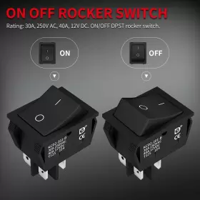 KCD2-201-B DAIERTEK Dpst Rocker Switch Pin Position Toggl #3
