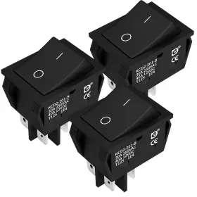 KCD2-201-B DAIERTEK Dpst Rocker Switch Pin Position Toggl