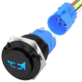 LAS3-16H-11EM-A-HORN DAIERTEK Marine Momentary Push Switch