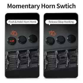 LAS3-16H-11EM-A-HORN-R DAIERTEK Switch Marine Led Momentary #3