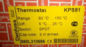 KPS81 DANFOSS Temperature Switch