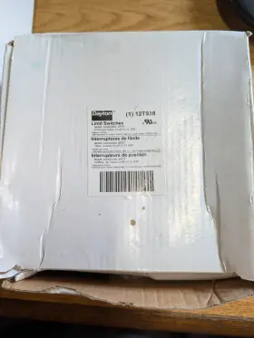 12T939 DAYTON Limit Switch Wobble Stick
