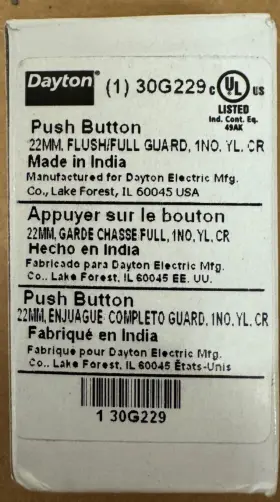 30G228 DAYTON Push