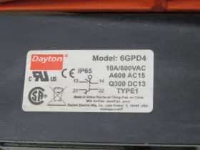 6GPD4 DAYTON Switch #3