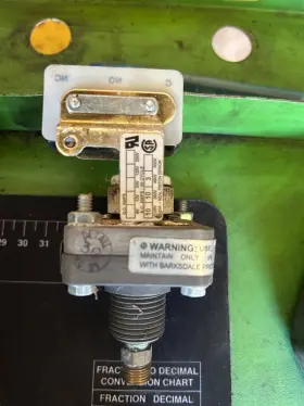 E1S-H15 DELAVAL BARKSDALE CONTROLS Pressure Switch