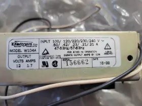 W104A DELTRON Power Supply Volts