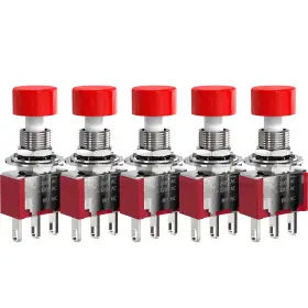 3PRSWITCH DIYHZ Ac Pin Momentary Push Switch