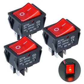 313042497449 DMWD Dpst Rocker Toggle Switch Light
