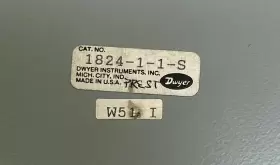 1824-1-1-S DWYER Pressure Switch Enclosure Nos #2