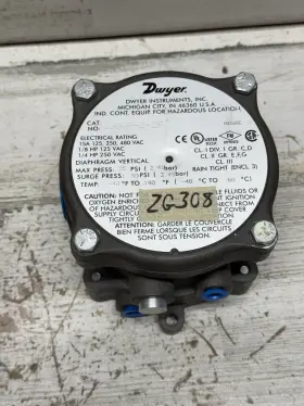 1950P-2-2F DWYER Pressure Switch Vac