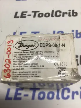 EDPS-08-1-N DWYER Differential Pressure Switch
