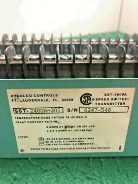 2400A-201 DYNALCO CONTROLS Switch Transmitter Sst #3