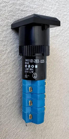 01.263.025 EAO Illumnated Maintained Action Pushbutton Switch