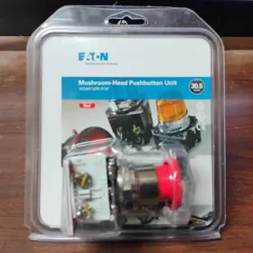 10250T32R-POP EATON Mushroom Head Pushbutton Unit