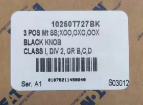 10250T727BK EATON Position Selector Switch #2
