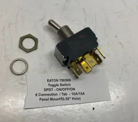 7563K6 EATON Maintained Toggle Switch Connection