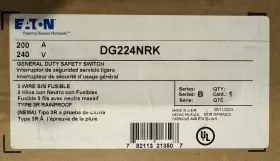 DG224NRK EATON Safety Switch Fusible