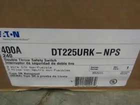 DT225URKNPS EATON Nsb Safety Switches Dt Fusible