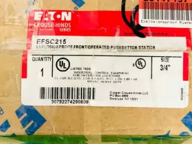 EFSC215 EATON Explosionproof Front Pushbutton Enclosure #2