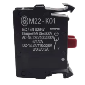 MK22-K01 EATON Pushbutton Contact Block Spst #2