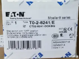 T0-2-8241-E EATON MOELLER Box Switch