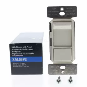 SAL06P3-LA EATON Slide Dimmer Switch Led Cfl Elv