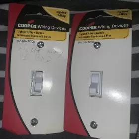 C1303-7LTW-L EATON WIRING DEVICES Switch Togg Cooper