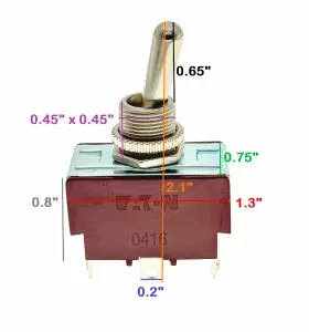 XTD4B3A EATON Toggle Switch Position #2