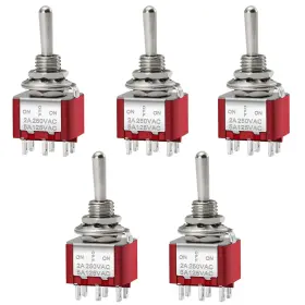 711181058673 ELECTRIC CO.LTD Mini Toggle Switch Momentary Pin