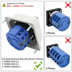 SZW26-20 ELECTRIC Master Switch Exterior Box Cam #3