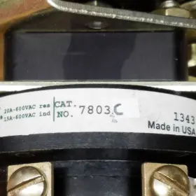 7803C ELECTROSWITCH Lockout Relay Decks #2