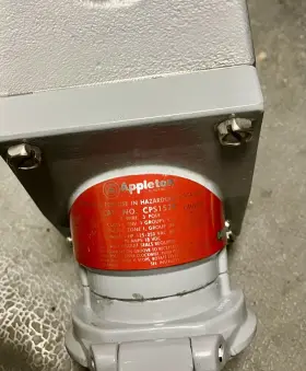 CPS512R EMERSON APPLETON Explosion Receptacle Plug #3