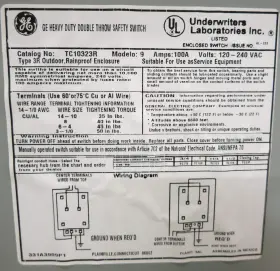TC10323R ENERGY INDUSTRIAL SOLUTIONS Double Pole Throw Safety #2