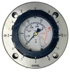 ES80-40TL-HPS ENGEL Selector Switch Water Pressure Gauge #3