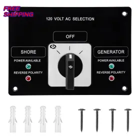 726084903944 ENSHUTE Ac Rotary Switch Panel Position Power