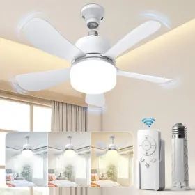 FS400-A1 EONINI Socket Fan Light Remote Ceiling