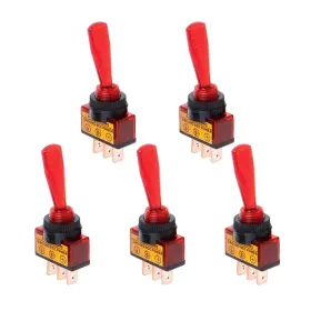 CXCP131AG ESUPPORT Car Auto Led Light Spst Toggle Rocker Pack
