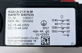 SGA1A-2131A-M EUCHNER Safety Switch #3