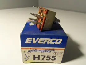 H755 EVERCO Ac Rotary Air Conditioning Blower Switch Delco