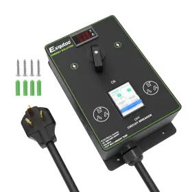ZH-0073-2 EXQUTOO Manual Splitter Switch Breaker Prong Nema