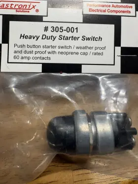 305-001 FASTRONIX SOLUTIONS Momentary Push Start Switch Cap
