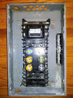 602M FEDERAL PACIFIC Box Steampunk Prop Electrical Switch Amp
