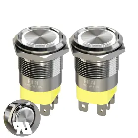 FLM22-FJ-EX-6-S11Z5-BW110V FILN Latching High Pushbutton Amp