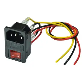 DE-14-F4 FILSHU Rocker Switch Power Socket Inlet Module Plug