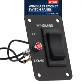 703158008064 FIVE OCEANS Boat Anchor Windlass Rocker Switch